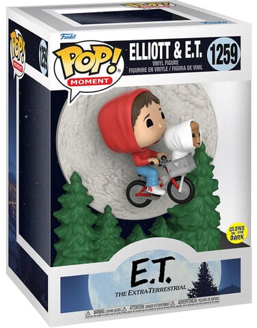 Figurine Funko Pop! N°1259 - E.t - Elliot And E.t Flying (gw)